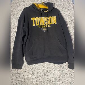 Towson Tigers Black Hoodie